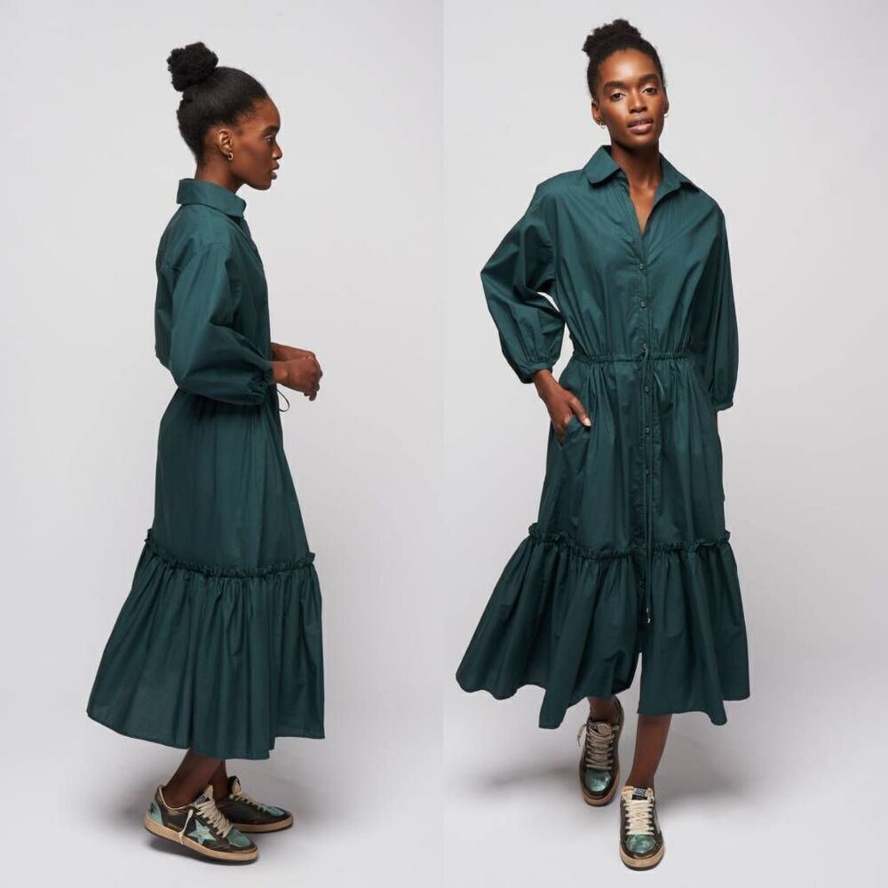 cara cara hutton dress - green gables XL $495 - Picture 2 of 13